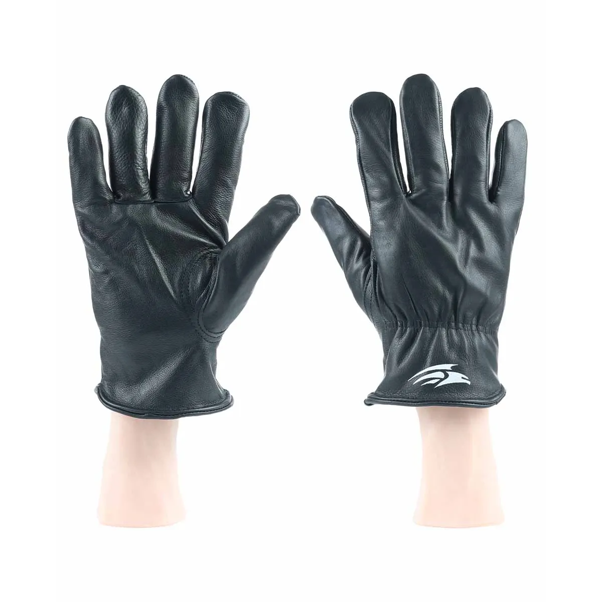 Perf Metis - Premium Soft Grain Lined Drivers Gloves SAF006 — Black